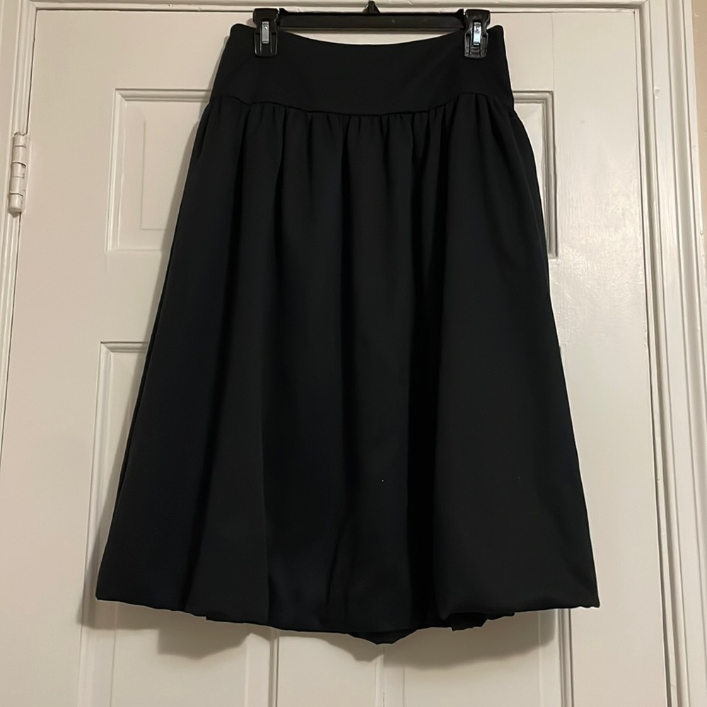 Prom & Proper Long Black Bubble Skirt